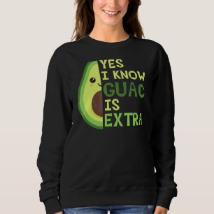 Ja, jag vet att Guac är Extra Cute Avocado Guacamo T Shirt