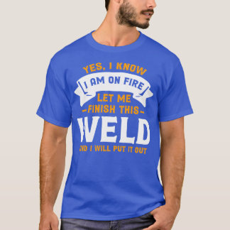 Ja, jag vet att jag är på brandsbärnstensfärgad wa t shirt