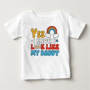 Ja, jag vet att jag ser ut som min pappa t shirt