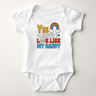 Ja, jag vet att jag ser ut som pappa t shirt