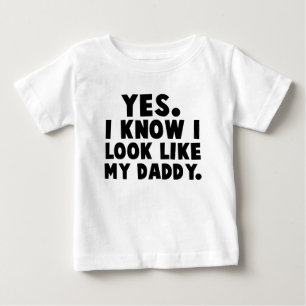 Ja, jag vet att jag ser ut som pappa tee shirt
