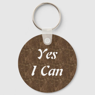 Ja kan jag Keychain Nyckelring