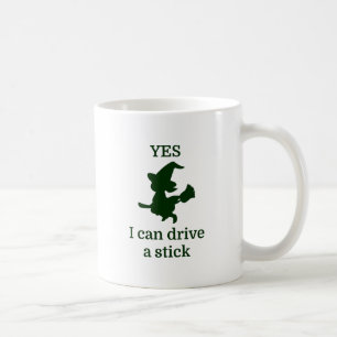 JA kan jag köra en pinne Kaffemugg