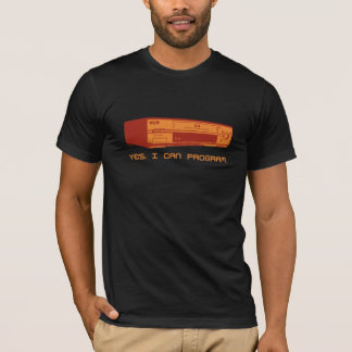 "Ja, kan jag programmera" rolig t-skjorta design T-shirt