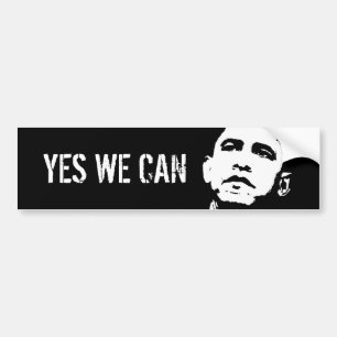Ja kan Obama vi/2008, JA OSS KAN Bildekal