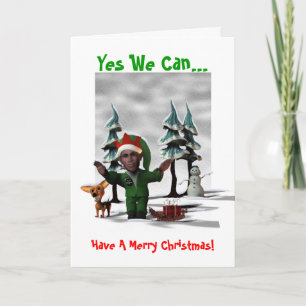 Ja kan vi…, att ha god jul! helgkort