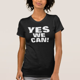 Ja kan vi! Barack Hussein Obama T-tröja Tee