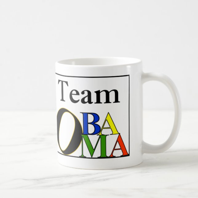 Ja kan vi den Obama muggen Kaffemugg (Höger)