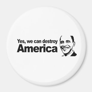 Ja kan vi förstöra Amerika Magnet