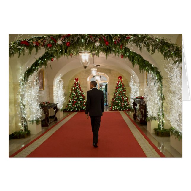 Ja kan vi ha god jul hälsningskort (Framsidan Horizontal)