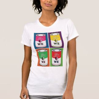 "Ja KAN vi" kvinna T-tröja Tee Shirt