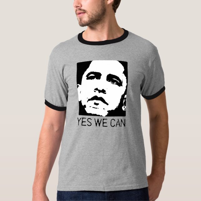 Ja kan vi Obama 2008 Tee (Framsida)