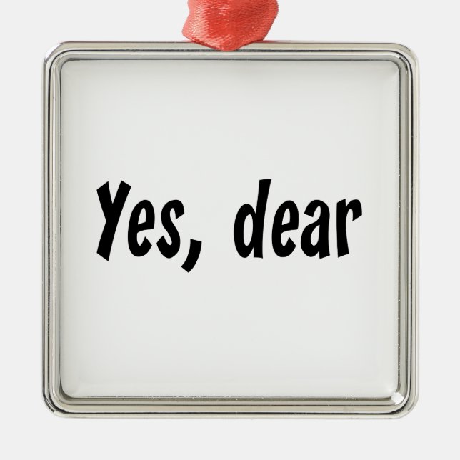 Ja kärt julgransprydnad metall (Framsidan)