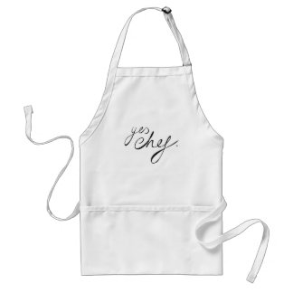 Ja, kock apron förkläde