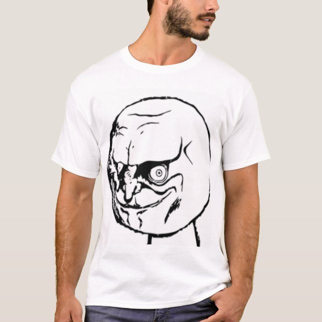 Ja komiska Meme T-shirt (Framsida)
