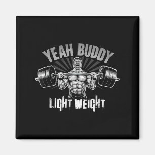 Ja Kompis Lätt Vikt Bodybuilding Gym Rollevikt Magnet