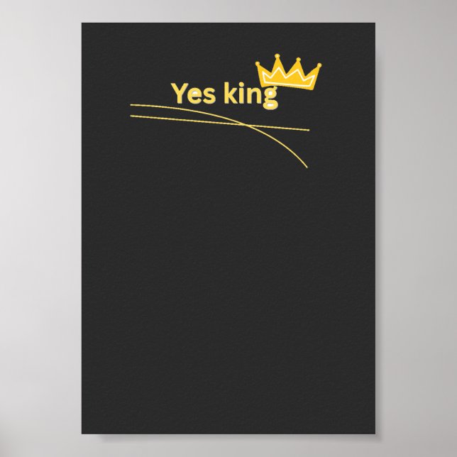 Ja Kung Krona Roligt Meme Poster (Framsidan)