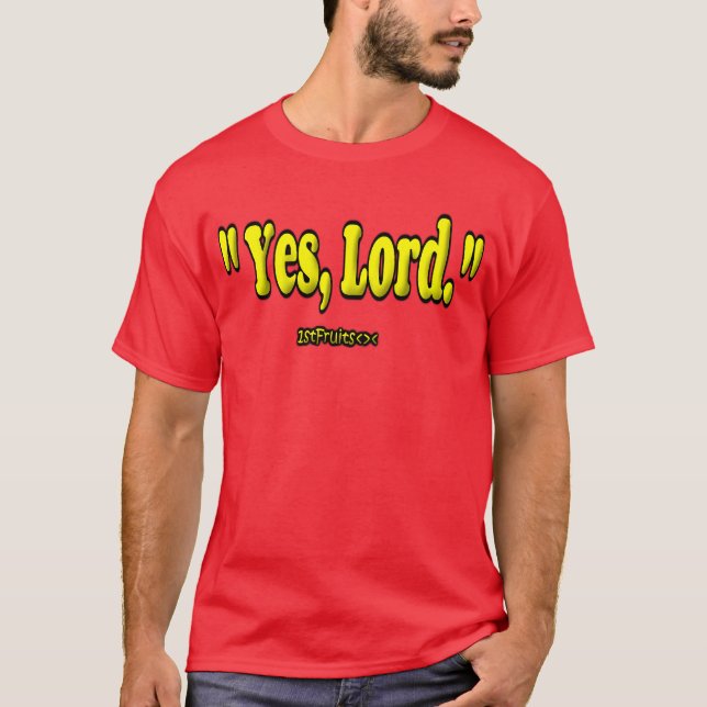 ja lord t shirt (Framsida)
