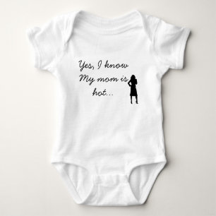 Ja, mamma är hett t-shirt