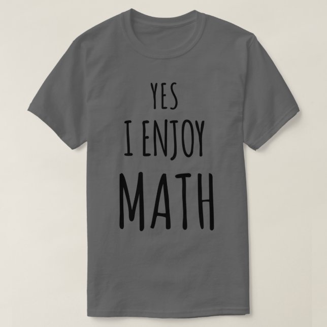 Ja, Math 14 T Shirt (Design framsida)