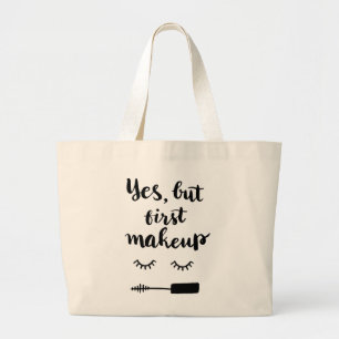 Ja men första Makeup Jumbo Tygkasse