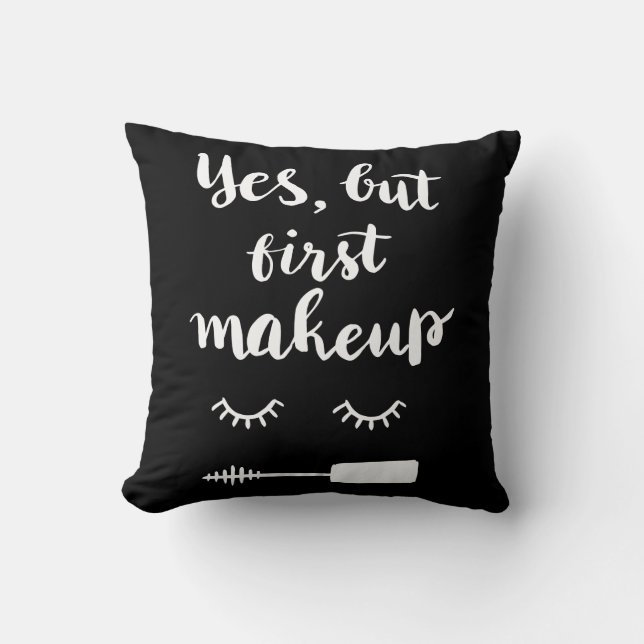 Ja men första Makeup Kudde (Framsida)