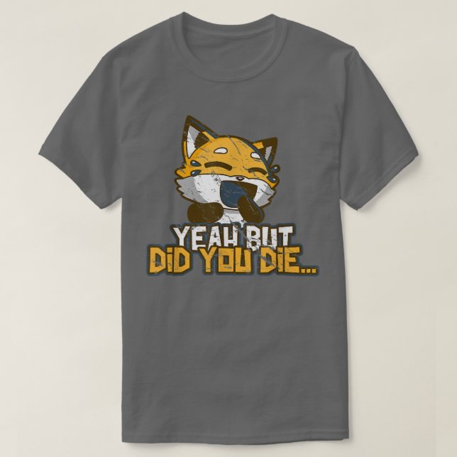 Ja, men gjorde du det? t shirt (Design framsida)