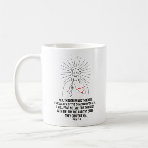 Ja, men jag går genom dalen kaffemugg
