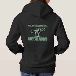 Ja, min Make är en mekanisk - Mekanics fru T Shirt