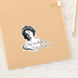 Ja Molly Logotyp Sticker Klistermärken