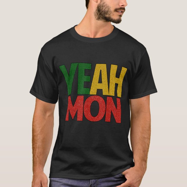 Ja Mon Jamaican Vacation T Shirt (Framsida)
