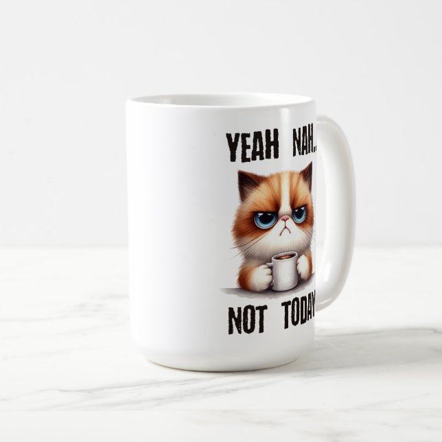 Ja..nah..Inte idag Kaffemugg (Framsida höger)