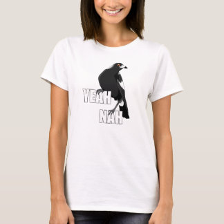 Ja, nej, australisk slang magpie shirt t