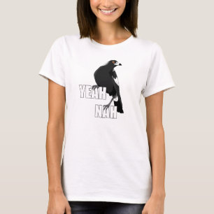 Ja, nej, australisk slang magpie shirt t shirt