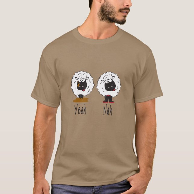 Ja, nej t shirt (Framsida)