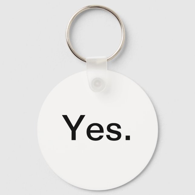 Ja-nyckelkedja Nyckelring (Framsida)