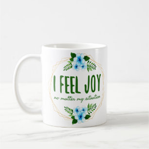 ja- och bra-vibes-citat för kärlek kaffemugg