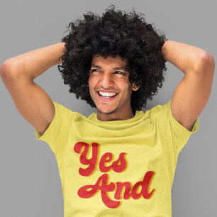 Ja och Improv Comedy Klubb Komiker T Shirt
