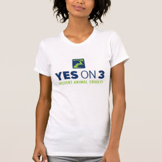 Ja på 3! Kvinnor bötfäller den Jersey T-tröja Tee Shirt