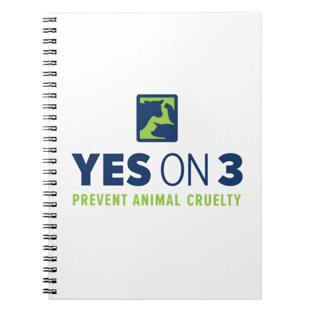 Ja på 3! Spiral anteckningsbok (Framsidan)