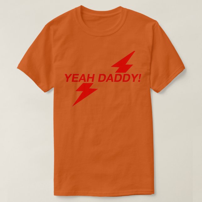 Ja, pappa Amyl Poppers T Shirt (Design framsida)