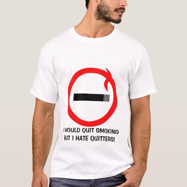 Ja röka tee shirt (Framsida)