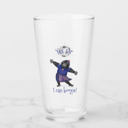 Ja sir, jag kan boogie gorilla fotboll pintglas glaskopp