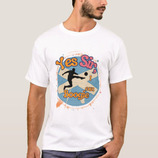 Ja Sir jag kan Boogie med Fotbollsspelare T-Shirt 