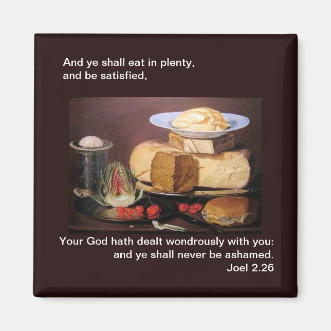 Ja ska äta i plutt - magnet (Framsidan)