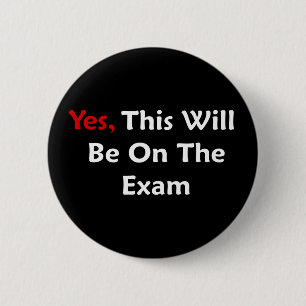 Ja ska detta är på examen knapp