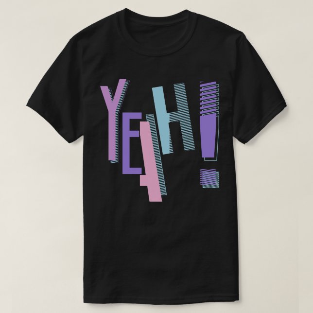 Ja Soft färg Hiphop Music T Shirt (Design framsida)