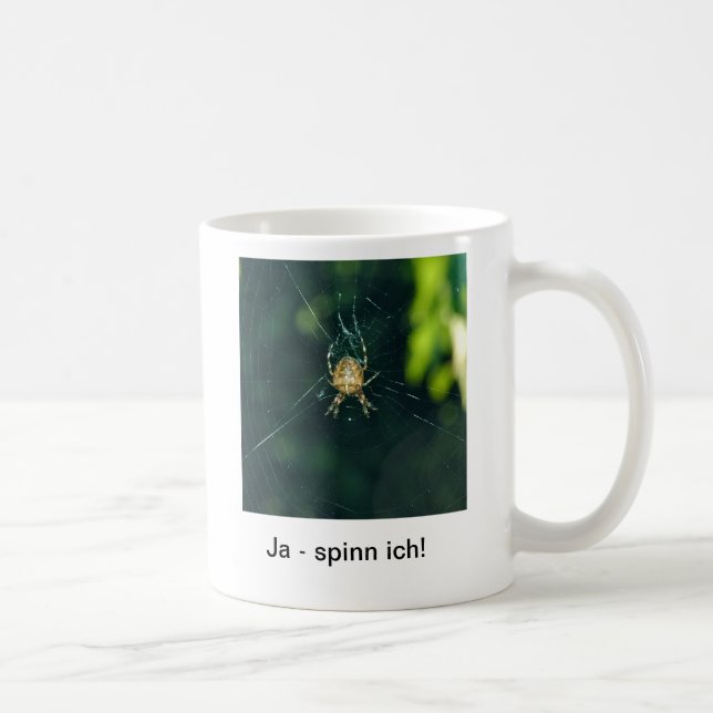 Ja - spinn ich! kaffemugg (Höger)