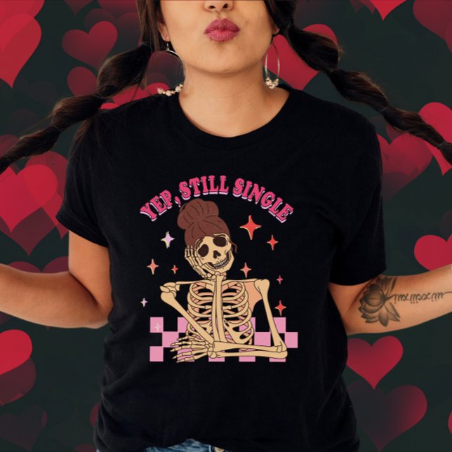 JA, stilla singe-Funny Valentindagsoffert T Shirt (Skapare uppladdad)