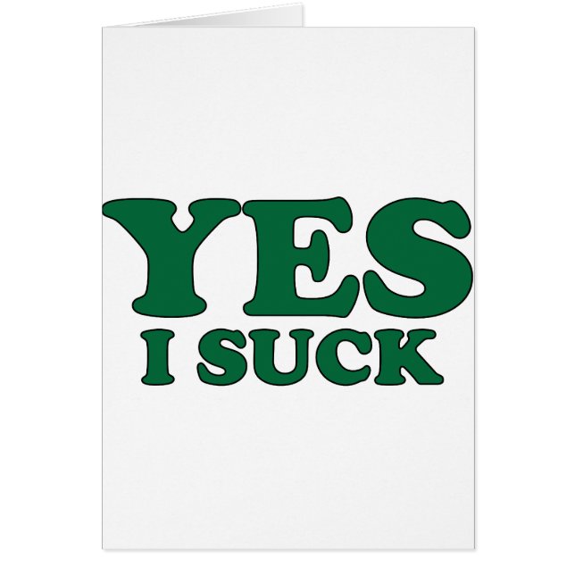 Ja suger jag hälsningskort (Framsidan)